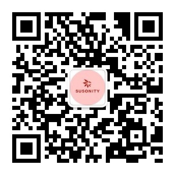 微信视频号“SUSONITY 斓世彩妆与个人护理品” 二维码 微信公众号“默克彩妆与个人护理品“二维码