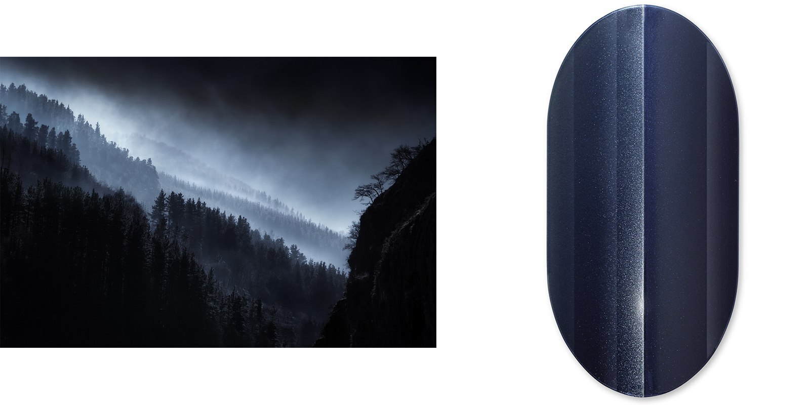 Xirallic Amur Black 黑色水晶珠光粉用于蓝相黑色汽车漆