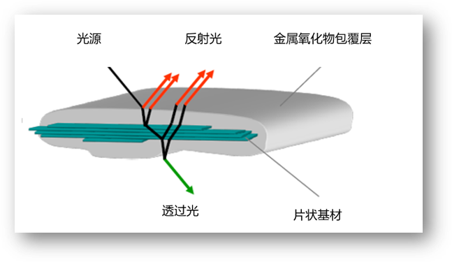 珠光粉颜料的结构