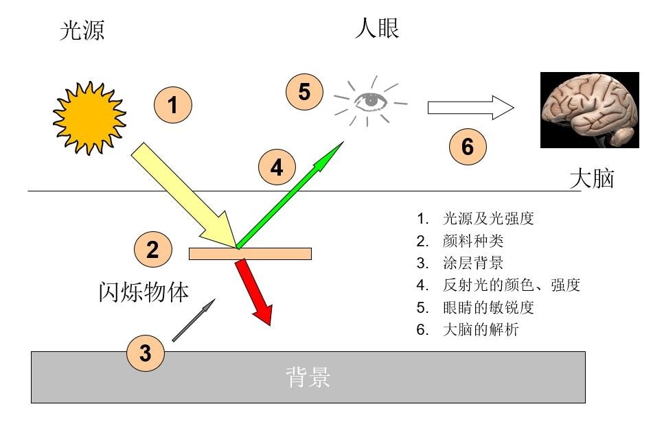 人眼感知光和颜色的过程