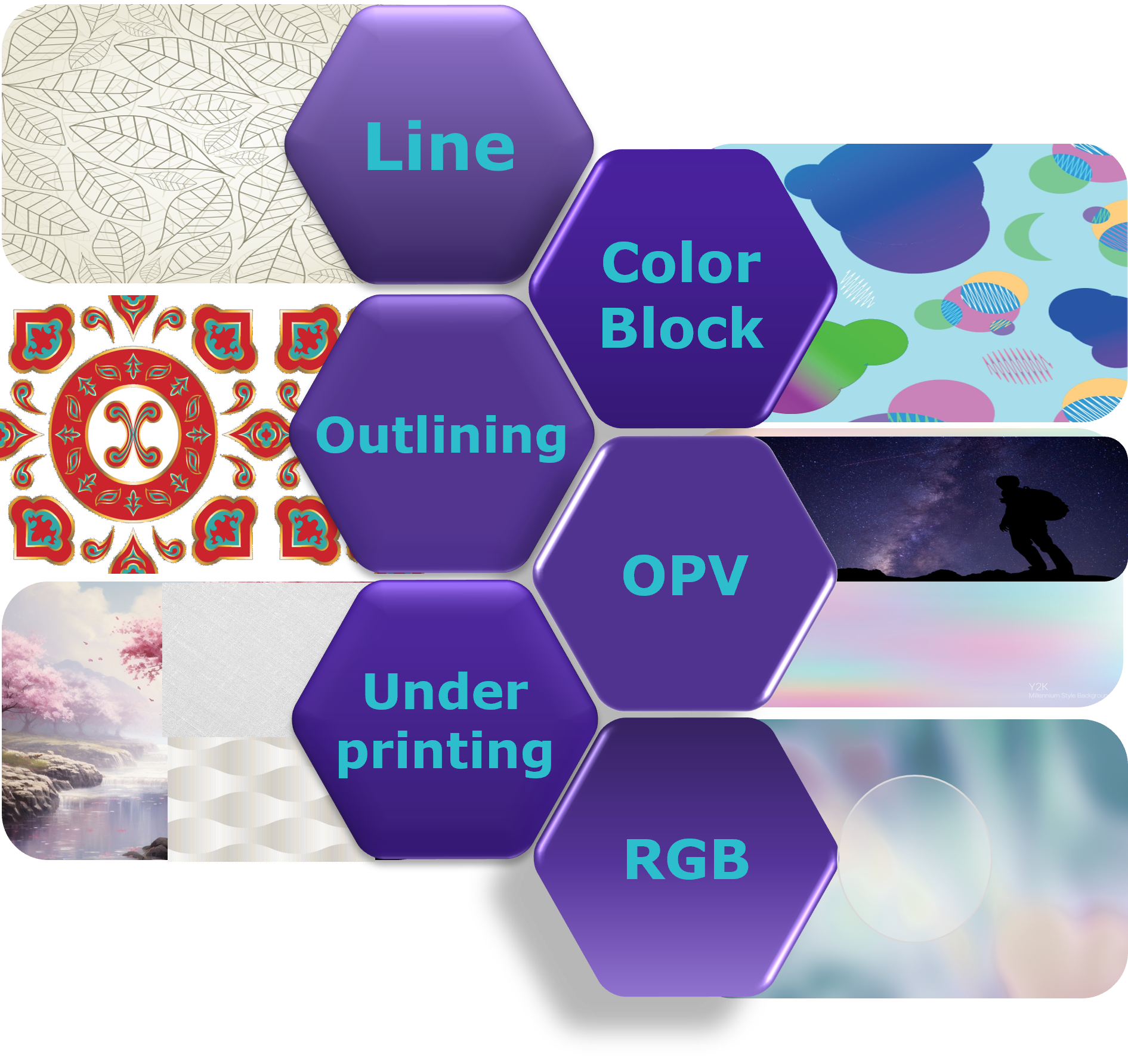 玩转珠光效果颜料效果一览