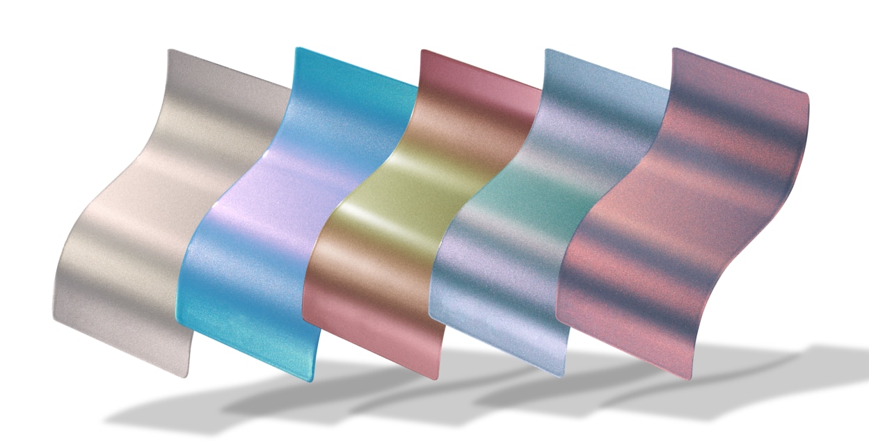 Colorstream®变色龙珠光粉再现大自然色彩变幻