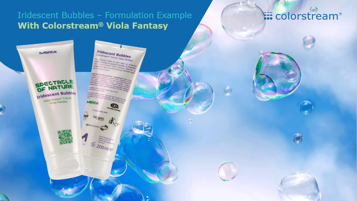 变色龙珠光粉Colorstream® Viola Fantasy 紫罗兰在塑料软管中应用
