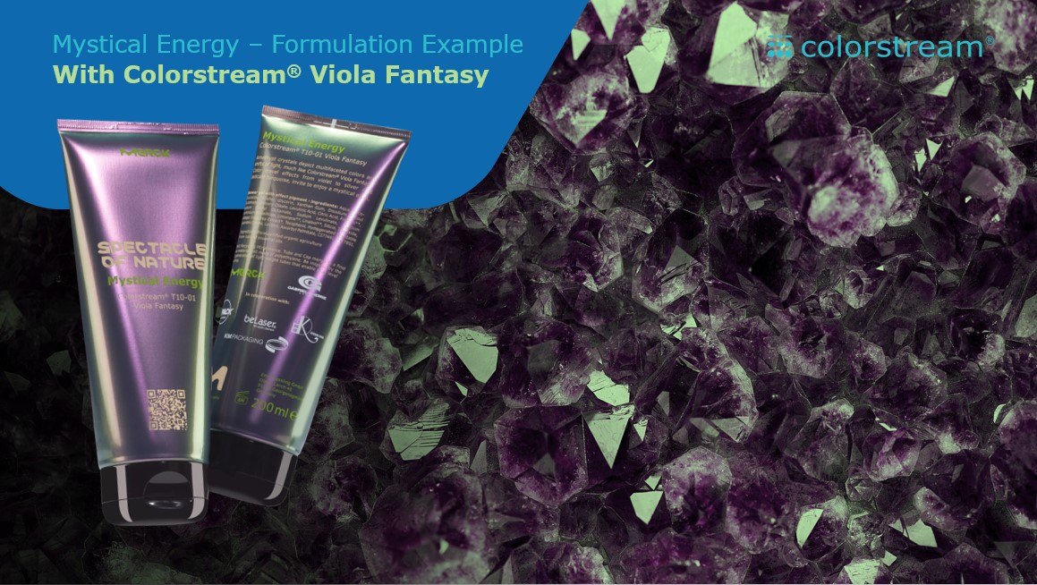 变色龙珠光粉Colorstream® Viola Fantasy 紫罗兰在塑料软管中应用