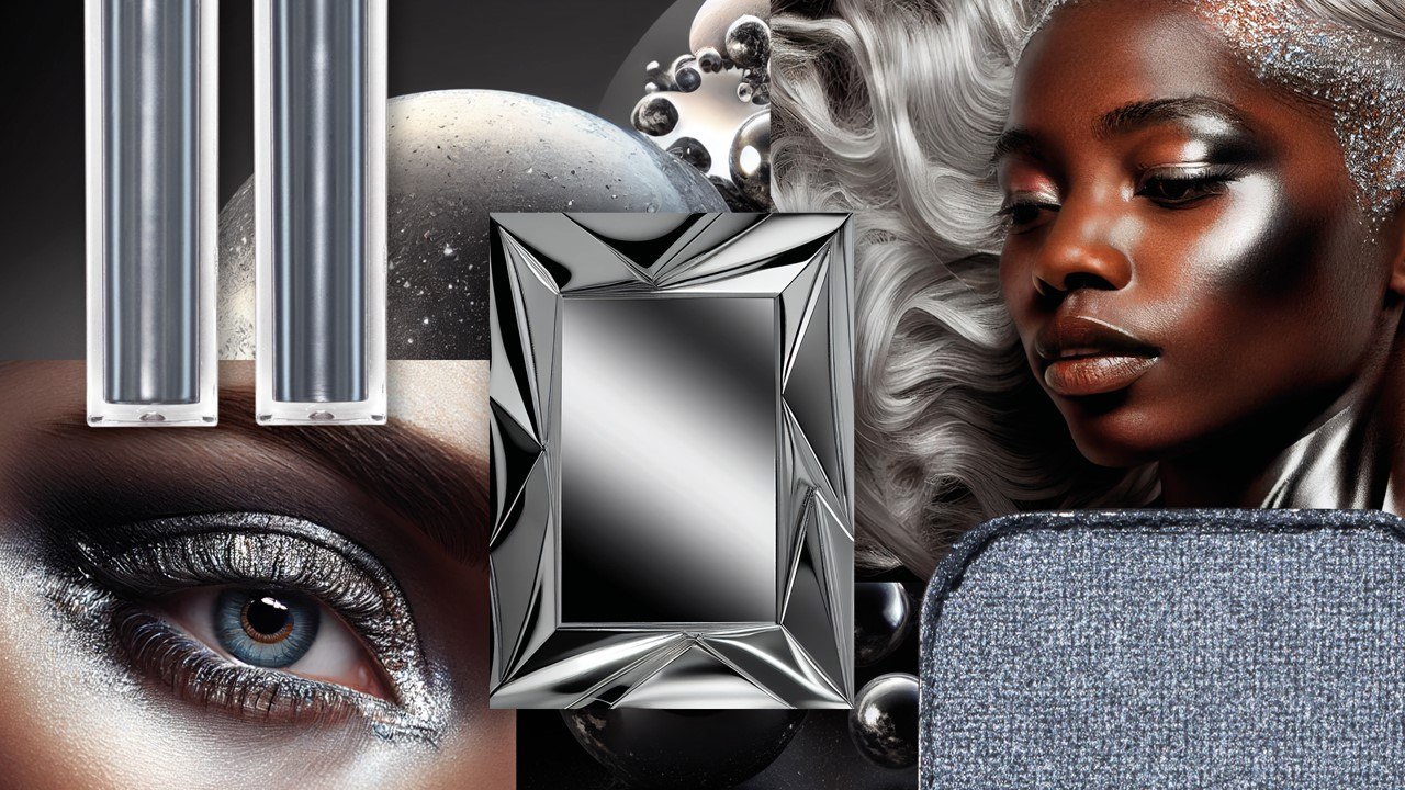 珠光粉Ronaflux® Specular Silver 效果与应用灵感
