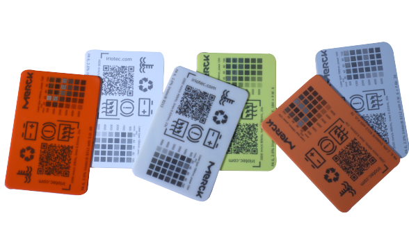 激光打标助剂 Iriotec® 8212在尼龙/聚酰胺上激光打标效果