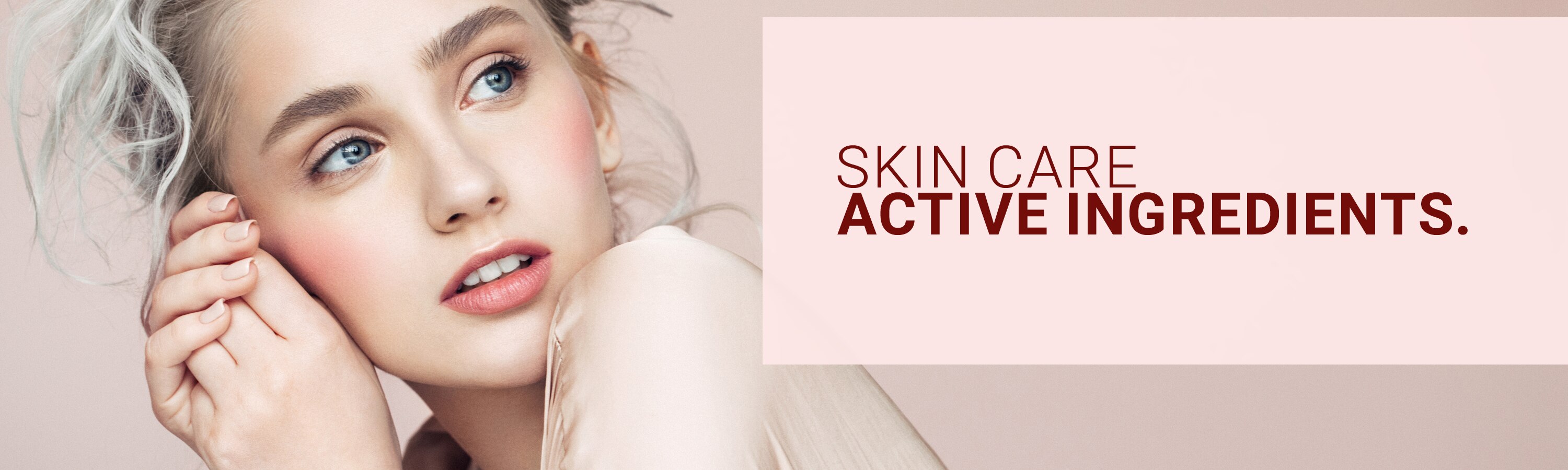 Skin Care applications with active ingredients sold by SUSONITY