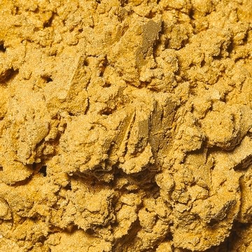 Candurin&#174; Gold Sheen masstone, gold, 5-25&#160;&#956;m particle size distribution