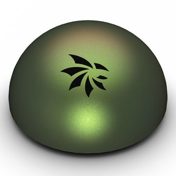 COLORSTREAM&#174; T10-03 Tropic Sunrise multicolor: green / silver / red / orange, 5-50&#160;&#956;m particle size distribution