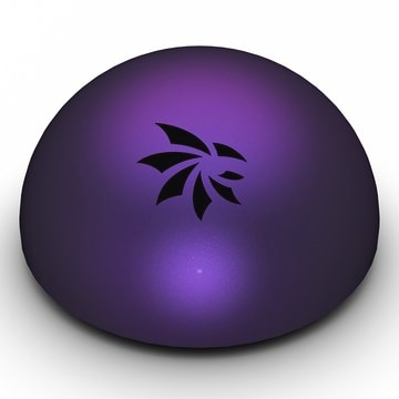 PYRISMA&#174; T40-22 SW Color Space Violet lilac, 5-35&#160;&#956;m particle size distribution