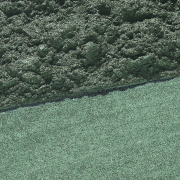 Colorona® Emerald masstone, green, 10-60 μm particle size distribution